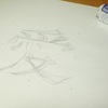 明朝体の「愛」を描いてみる