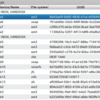 システム上の全ディスク(disk)の各パーティションにあるファイルシステムのUUIDをGUI上で確認・クリップボードにコピーできるツールを作成