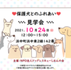 10/24㊐ 保護犬とのふれあい見学会を開催いたします✨