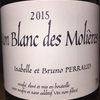 Mon Blanc des Molières Cotes de la Moliere 2015