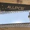 ALLPCB基板サイズ　201mm×64mm　白　無料でした（有料になりました）