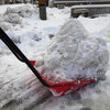 今季初のハードな雪掻き