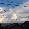 雲も晴れて…