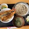 【福乃家＠つくば・みどりの】再訪！つくば市「福乃家」の海老天丼セットで蕎麦欲も食欲も満たされる至福のランチ！