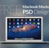 MacBookの無料モックアップPSD素材「30 Free MacBook Mockup PSD Designs」