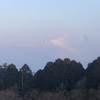 今朝の富士山