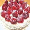 長男のバースデーケーキはイチゴのショートケーキ