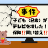 テレビが壊れた！！修理？！買い換え？！火災保険で直した話！家財補償