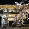 大津市・三井寺の夜桜ライトアップを見てきました。