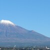 今朝の富士山