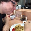 九龍で、取材＆試食の焼飯
