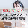 【想像よりキツイ】在宅コールセンターで受電と架電を経験