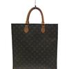 【セカオン新着通知】 LOUIS VUITTON ヒビ割れ有/M51140/MI0098/2008年製/サック・プラ_モノグラム_BRW/PVC/中古