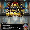 level.1632【ﾏｽﾀｰｽﾞGP】第2回神獣杯・最終週開幕！