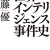 佐藤優『世界インテリジェンス事件史』（双葉社）2011/09/07