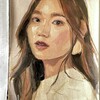 一日で描く油絵人物画 5月5日 ホルベインデュオ