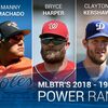 2018-19 MLBフリーエージェントのパワーランキング