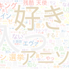 　Twitterキーワード[#アニソン総選挙]　09/07_01:17から60分のつぶやき雲