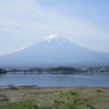 午前中勝負(天気が)の富士四湖サイクリング