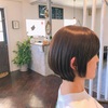 グレイカラー×ショートボブ💇‍♀️