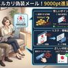 メルカリ「【メルカリよりご案内】アンケートご協力で9,000ポイントを進呈」メールは本物か？