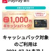 初デビュー★VISAデビット★ペイペイ銀行★1000円キャッシュバックねらい