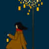 絵を描く