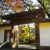 紅葉を求め、『平家物語』ゆかりの清閑寺へ。