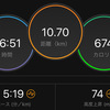 ジョギング10.70km・静岡前最後のペース走＆岩本式メニュー10週間の総括