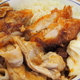 肉祭り!!夏だ!!肉だ!!「肉盛りチキンカツ丼」