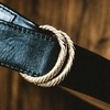 【即買いしました】CISEIのダブルリングベルトをレビュー！黒×ゴールド彫金のレアデザイン