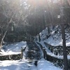 雪に包まれた延暦寺