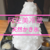 秩父長瀞の「阿左美冷蔵 寶登山道店」で天然かき氷の紹介！