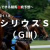 ２０２２シリウスＳ（ＧⅢ）予想
