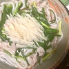 新生姜たっぷりの肉うどん