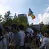 うつぼ公園１３日「民主主義ってなんだ？」「これだっ！」