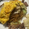 自炊生活：やはり美味しい古越製麺のソース焼きそば・・・今回は玉子焼きをトッピング