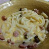 カルボナーラうどん