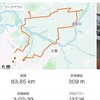 7/25(土)朝練83km