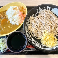 ゆで太郎（姉ヶ崎）朝カレーセット〔もりそば〕