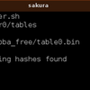 ophcrack で NO partition containing hashes found が出たら