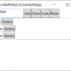  Shos.UndoRedoList (List and ObservableCollection which support undo/redo)