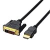 長さ間違えた...HDMI - DVI 変換ケーブル購入