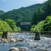 【流れ橋】津市　雲出川①　波篭の流れ橋