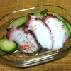 イカす、いえいえ、タコ酢の即席酢の物を食らう　より。