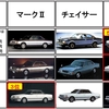 『歴代カッコいいモデル選手権　＜マークⅡ／チェイサー／クレスタ＞編』
