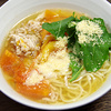 白央篤司さんの人気レシピ「鶏トマトそば」をイタリアンにする