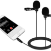 How to provide power to a lavalier microphone? 