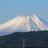 今朝の富士山(2021/10/24)