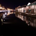 小樽運河は夜が幻想的